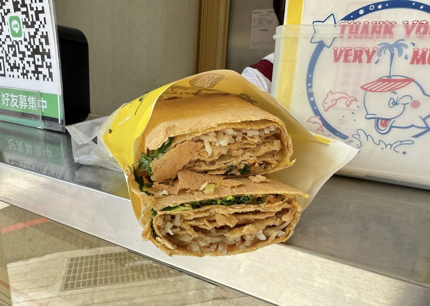煎佰客雜糧煎餅 找到我在成都吃過口味最接近的煎餅果子